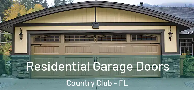  Residential Garage Doors Country Club - FL
